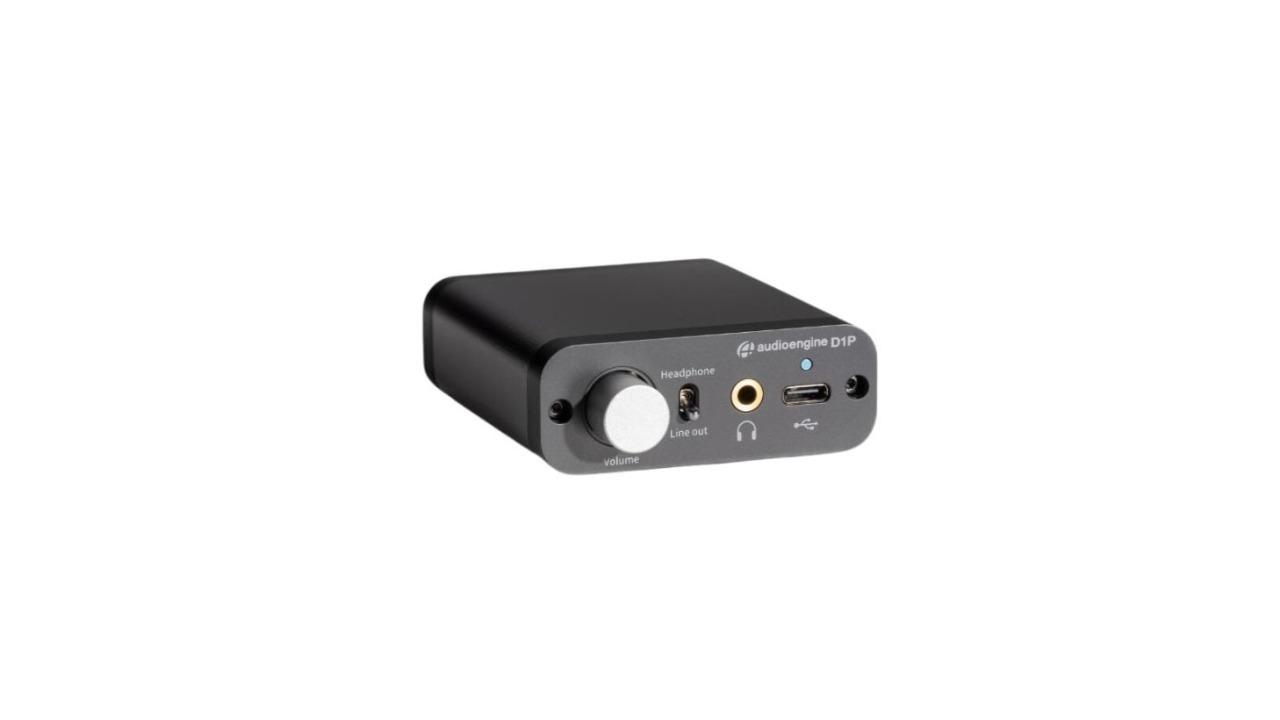 Audioengine D1P 32Bit Portable DAC/AMP Grey Harvey Norman