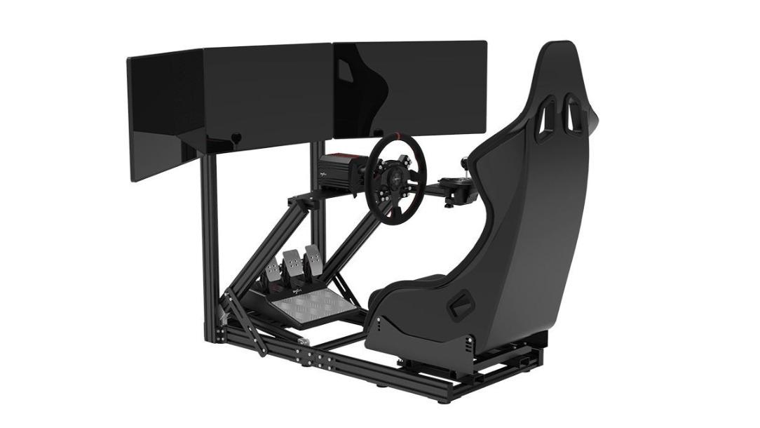 PXN Triple Screen Racing Frame and Seat | Harvey Norman