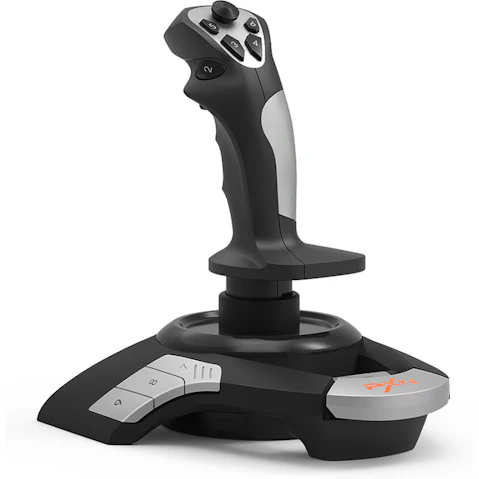 PXN Flight Joystick for PC - Black