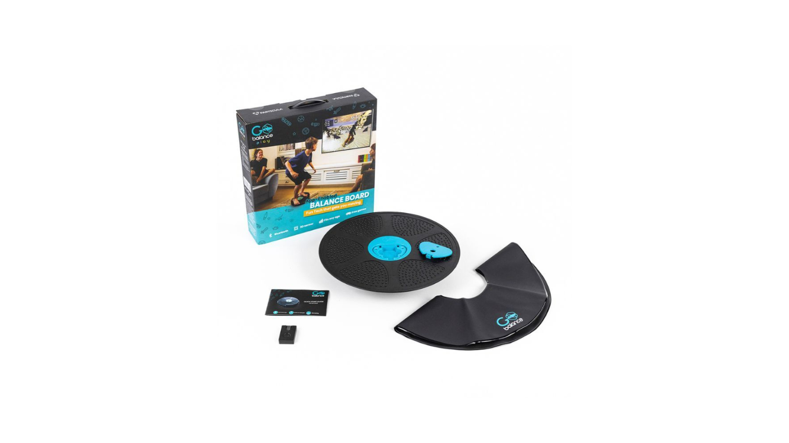 Particula GoBalance Play Smart Balance Board with App Fitness Tracker