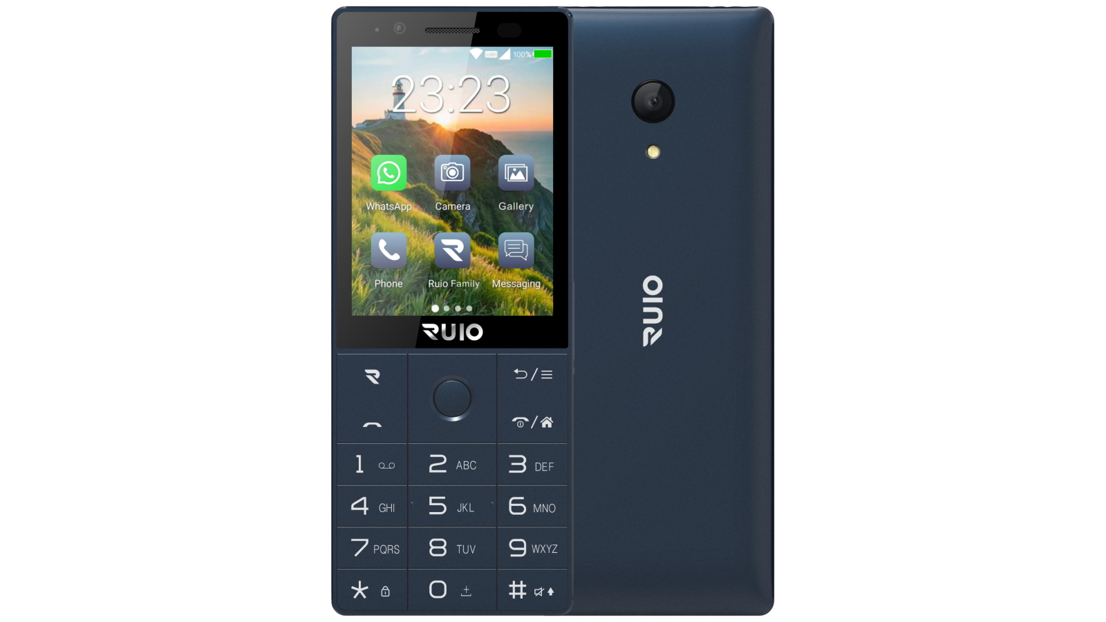 Ruio Joy Mobile Phone - Stealth Grey