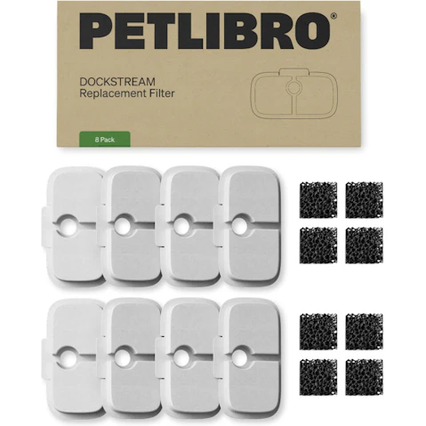 PETLIBRO 8 Piece Dockstream Replacement Filter