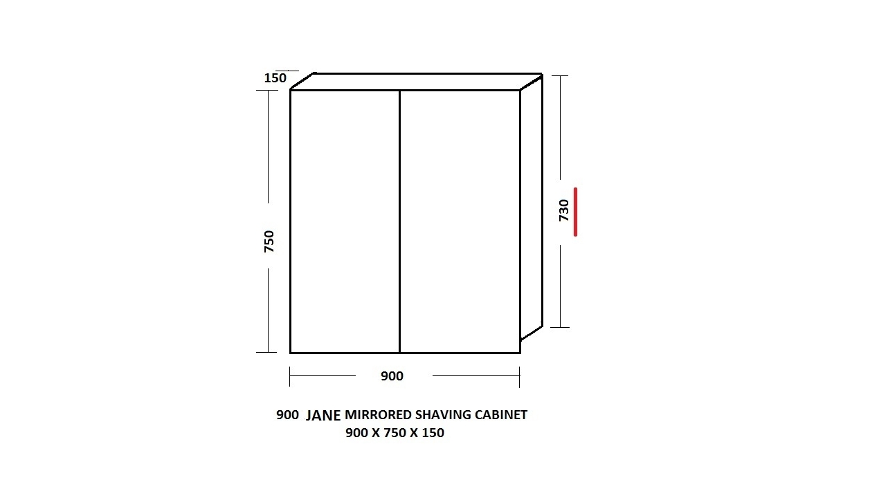 Jane 900mm Shaving Harvey Norman
