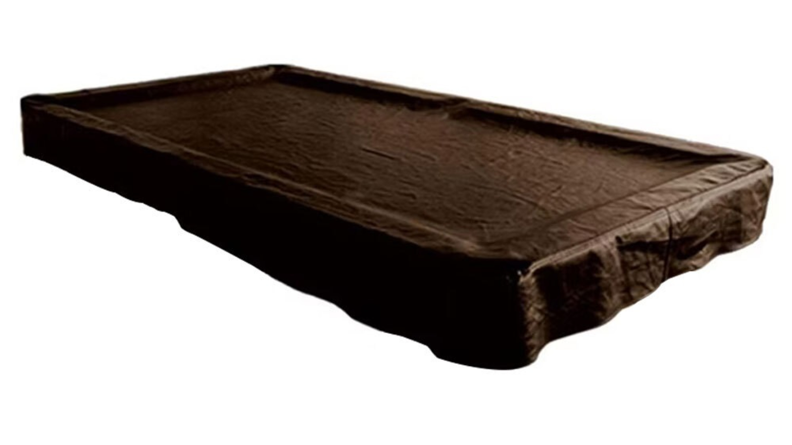 Formula Sports Billiards Pool Table Dust Cover with Full Skirt - Brown