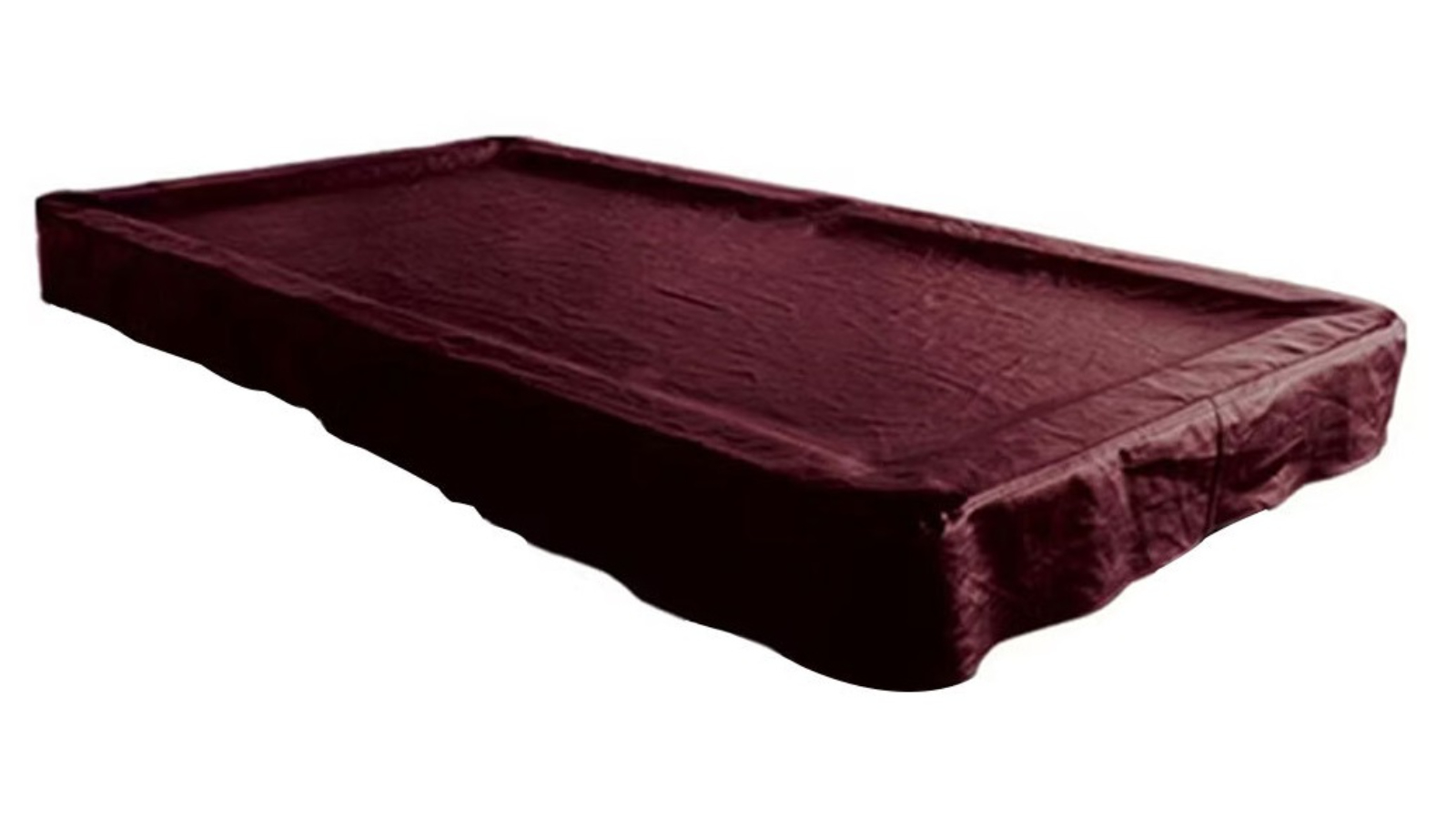 Formula Sports Billiards Pool Table Dust Cover with Full Skirt - Bungrundy