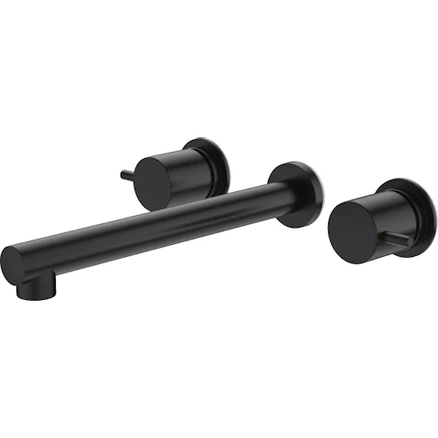 Caroma Luna Lever Bath Set - Black