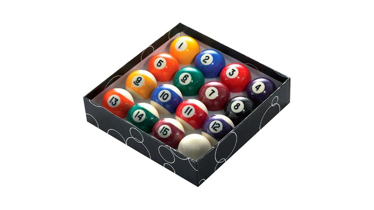 Formula Sports Standard 1-15 Pool Ball Set - Multi-Coloured