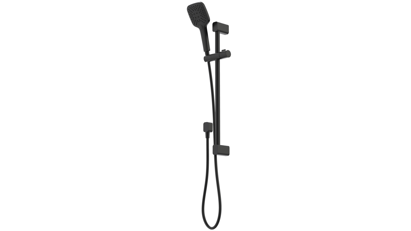 Caroma Luna Multifunction Rail Shower - Black