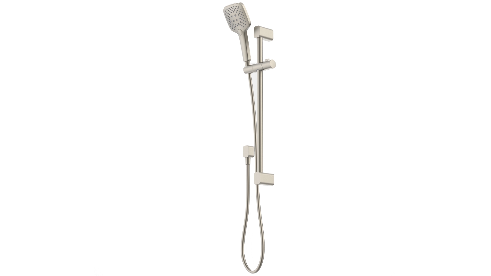 Caroma Luna Multifunction Rail Shower - Brushed Nickel
