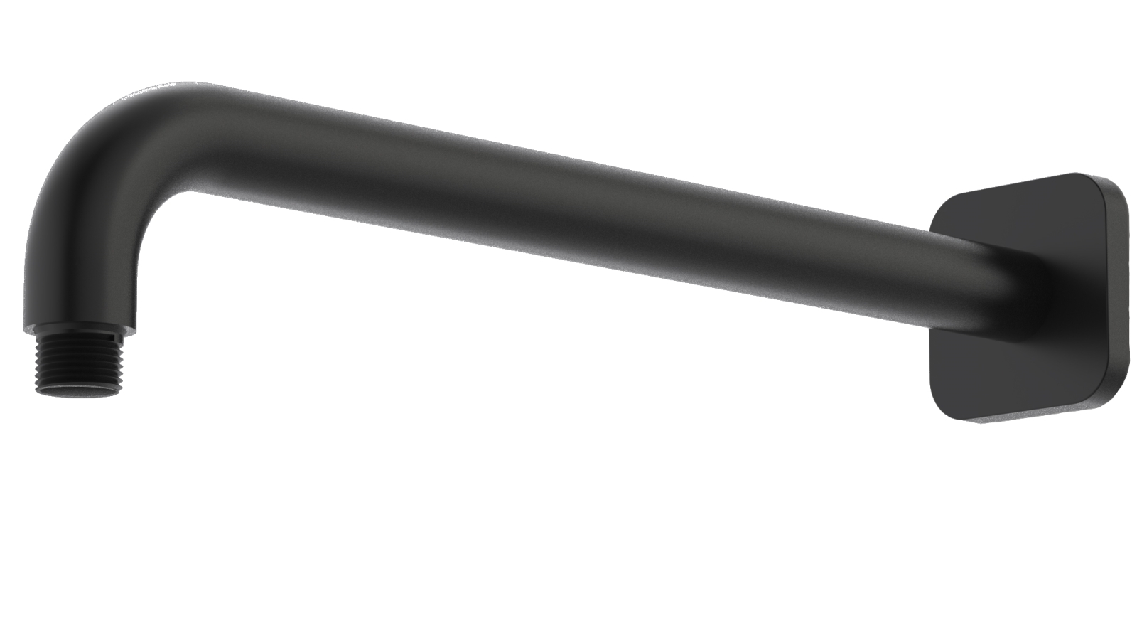 Caroma Luna Right Angle Shower Arm - Black