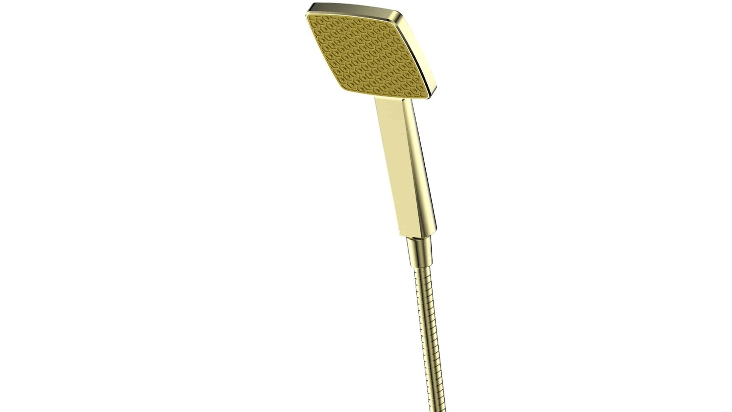 Greens Glide Syntra RainBoost Hand Shower - Brushed Brass
