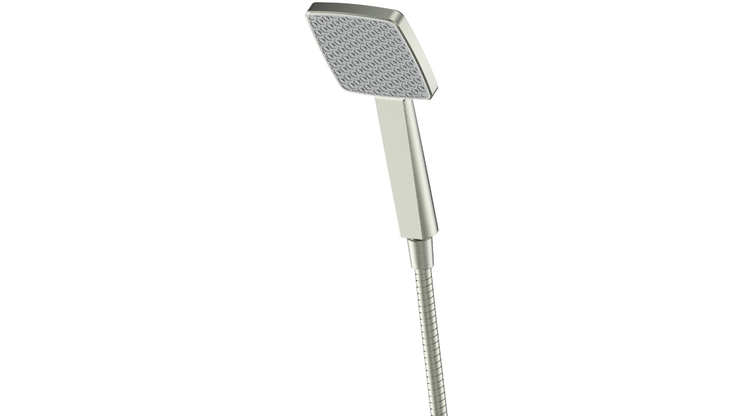 Greens Glide Syntra RainBoost Hand Shower - Brushed Nickel