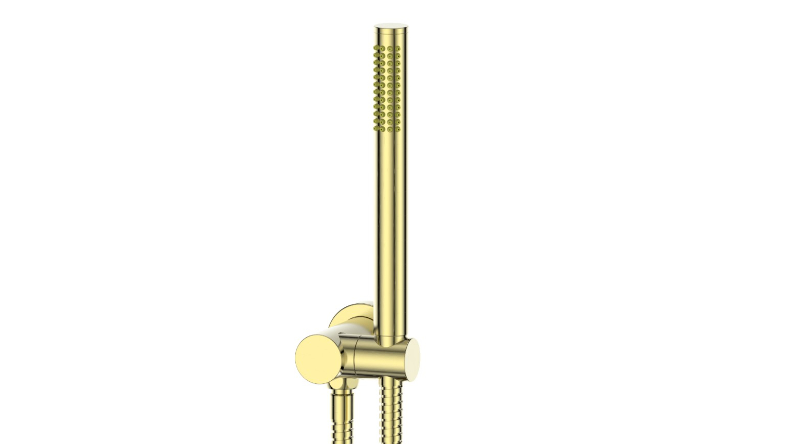 Greens Rocco Pin Hand Shower - Brushed Brass