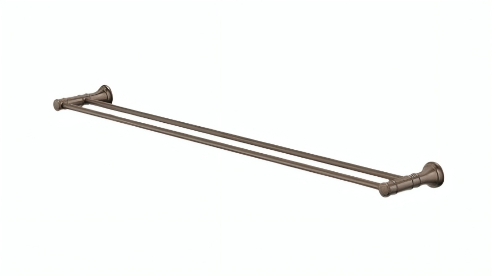 Caroma Riviere Double Towel Rail 800mm - Brushed Bronze