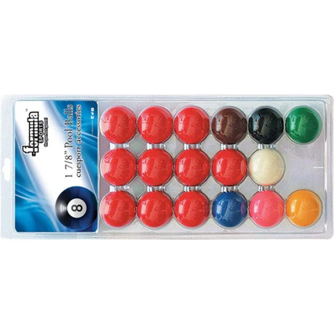 Formula Sports Standard Snooker Ball Blister Set