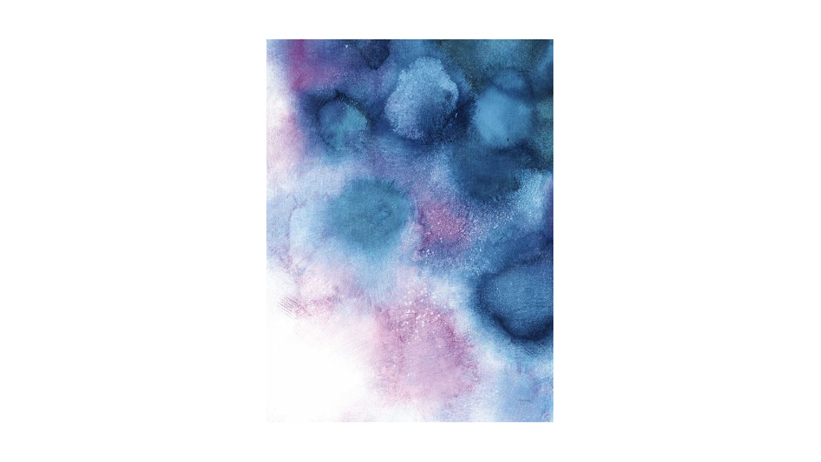 La Grolla Nebula II Crop Unframed Canvas Wall Art
