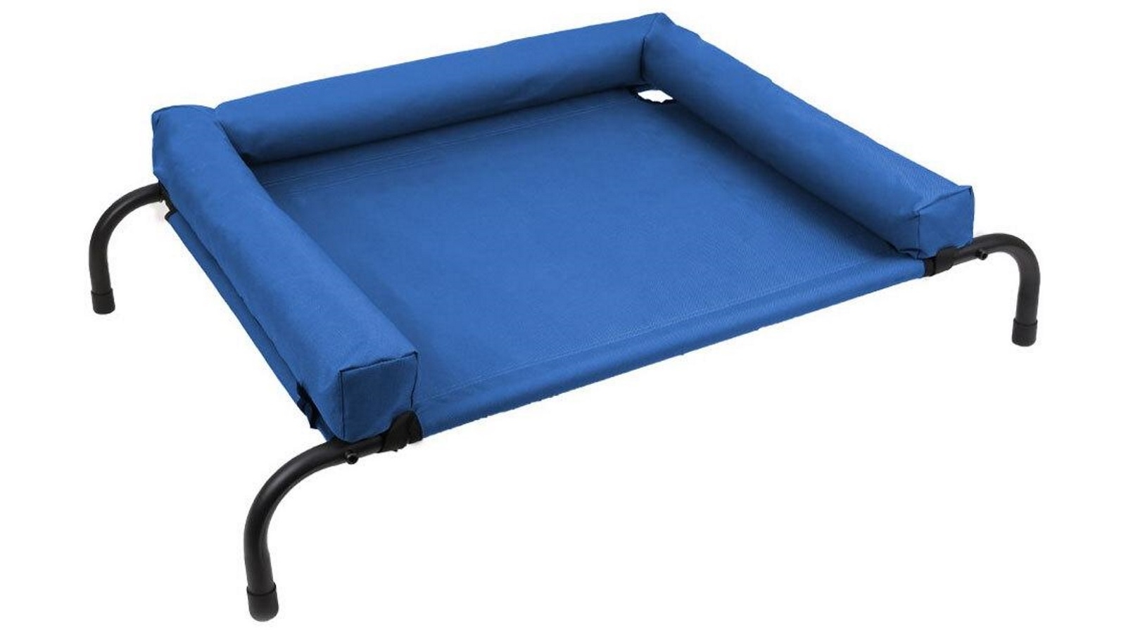 Paws & Claws Elevated Bolster Pet Bed - Blue
