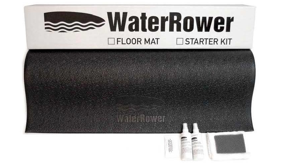 WaterRower Accessory Starter Kit with Protective Mat and Cleaning Kit