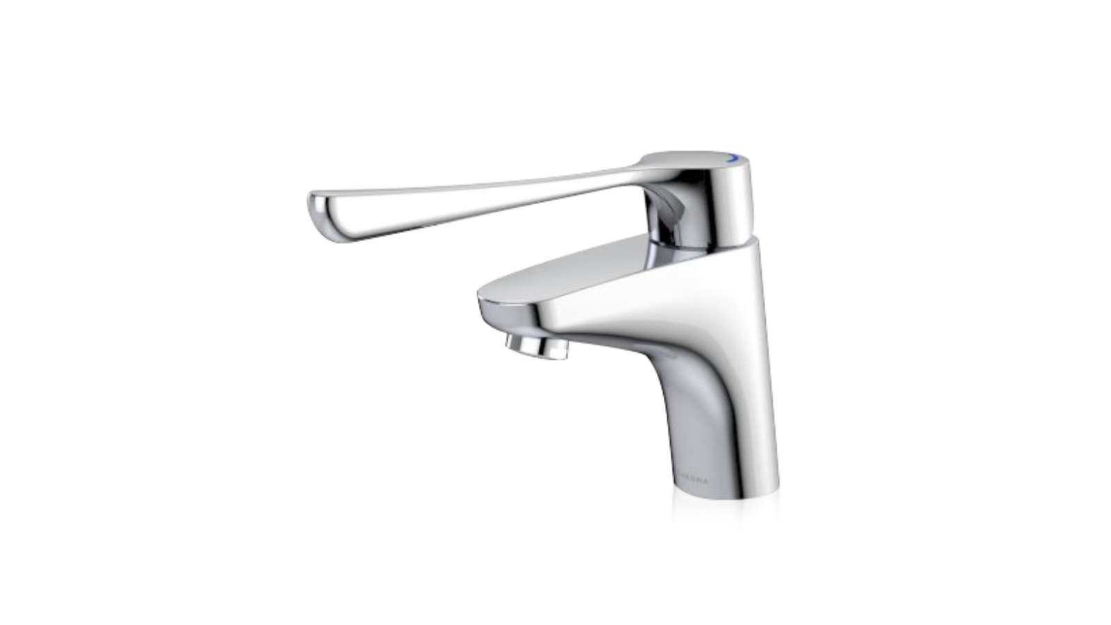 Caroma Care Plus Basin Mixer with Care Handle Hot/Cold - Chrome 