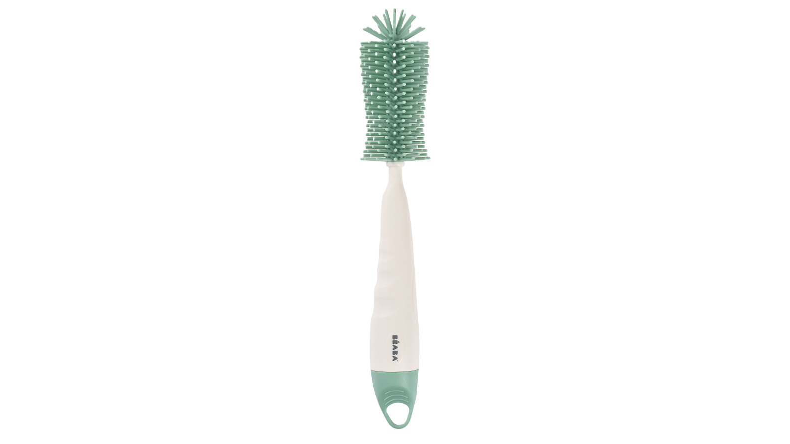 Beaba Sage Green Silicone Bottle Brush