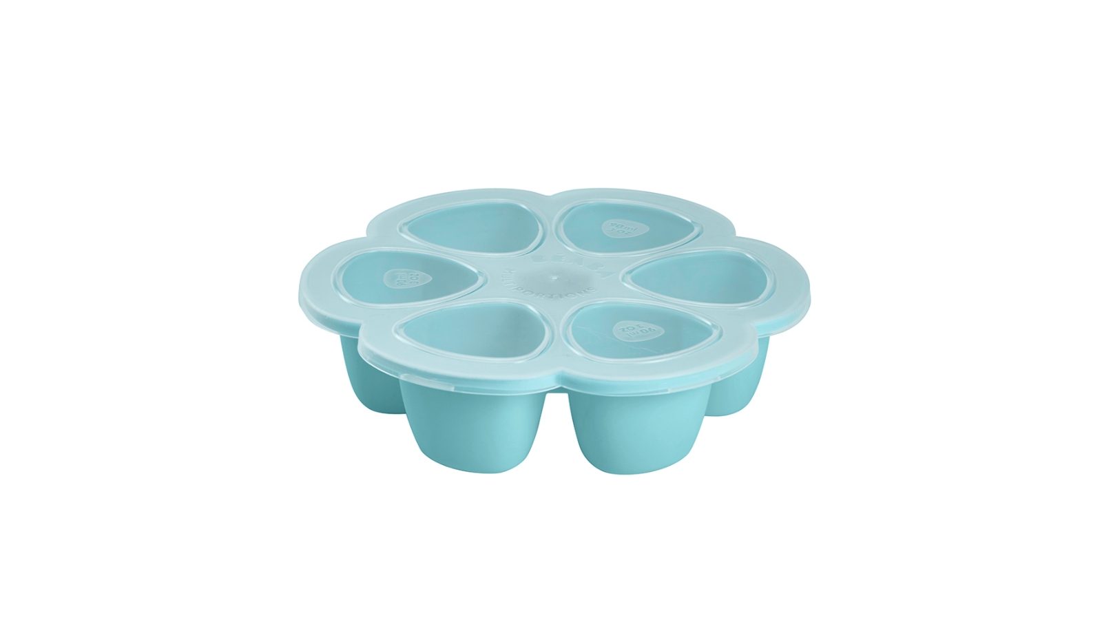 Beaba Silicone Multiportions 90ml - Windy Blue