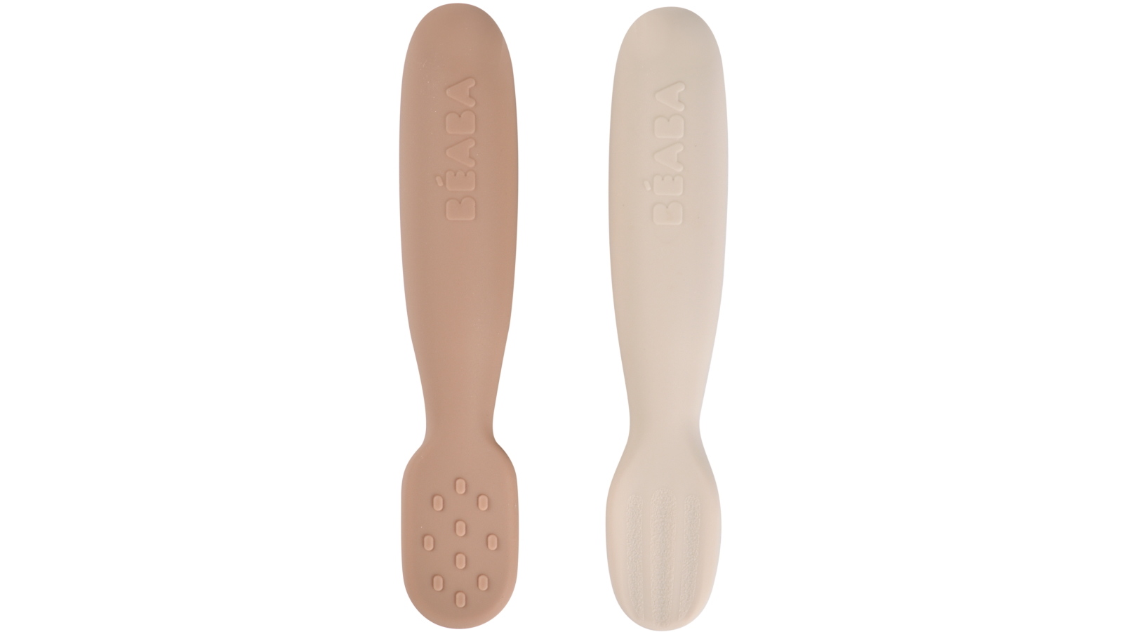 Baeba Silicone 2-Pack Pre-Spoons - Pralin/Clay