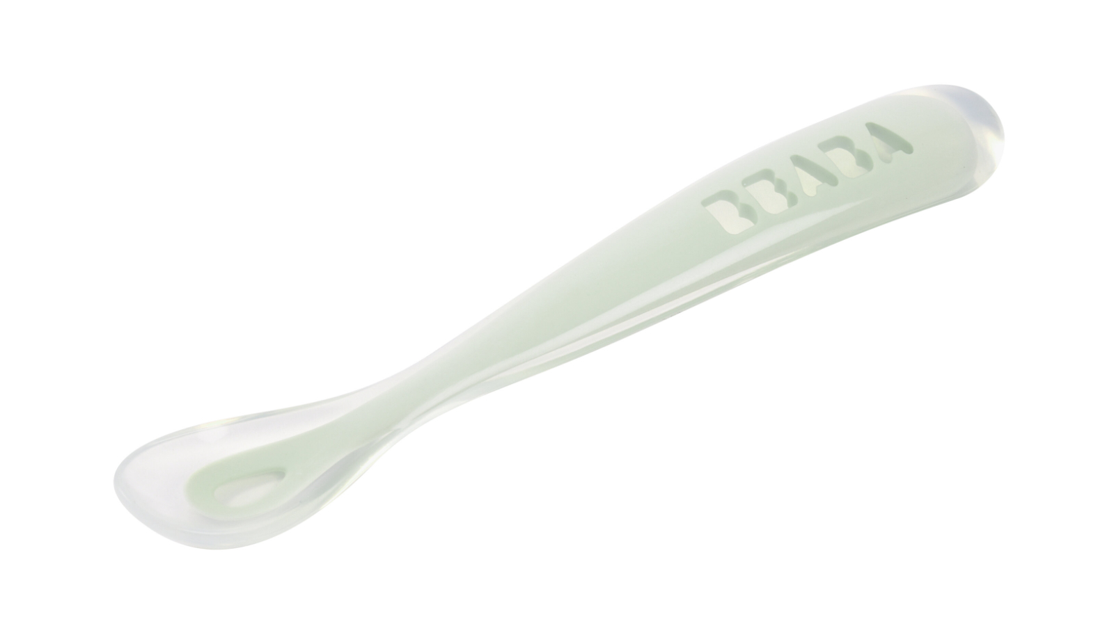 Beaba Misty Green 1st Stage Silicone Spoon 