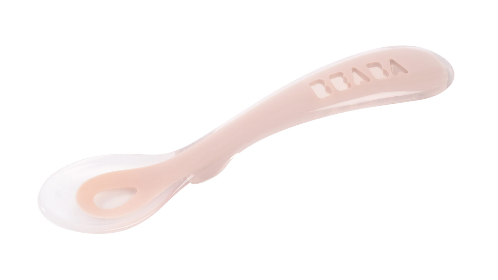 Beaba 2nd Stage Soft Silicone Spoon - Cotton Candy