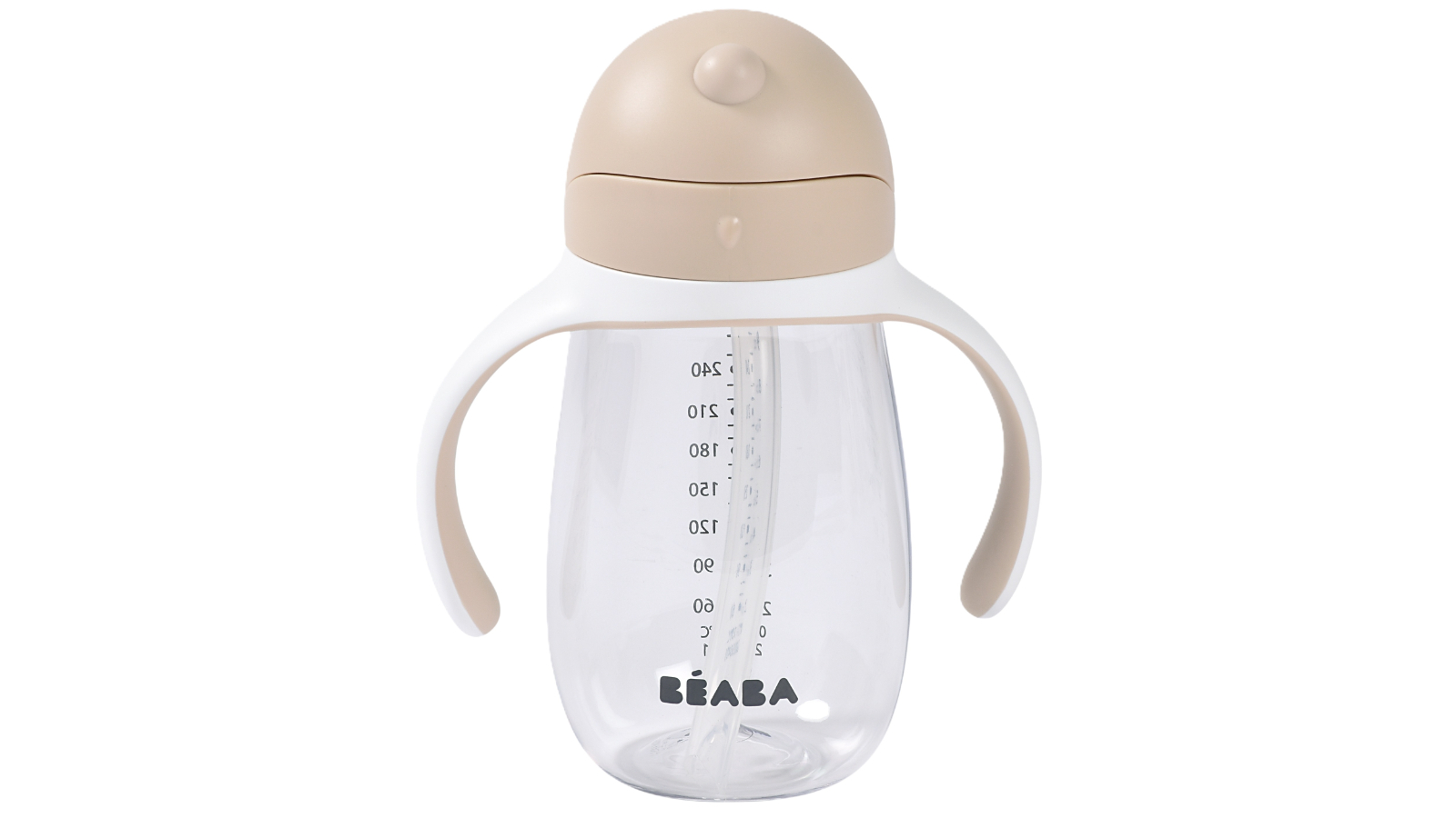 Beaba 300ml Clay Straw Cup