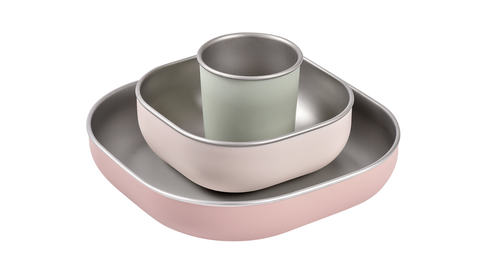 Beaba Clay Stainless Steel Meal Set
