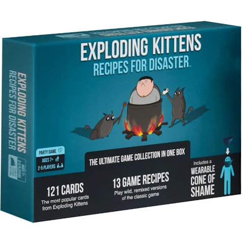 Exploding Kittens Recipes for Disaster Card Game