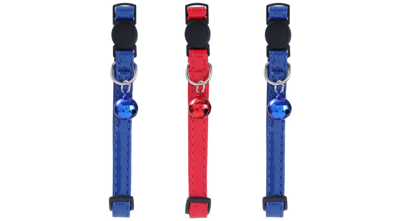 Paws and Claws Pet/Cat Collar Assorted - Pack of 3
