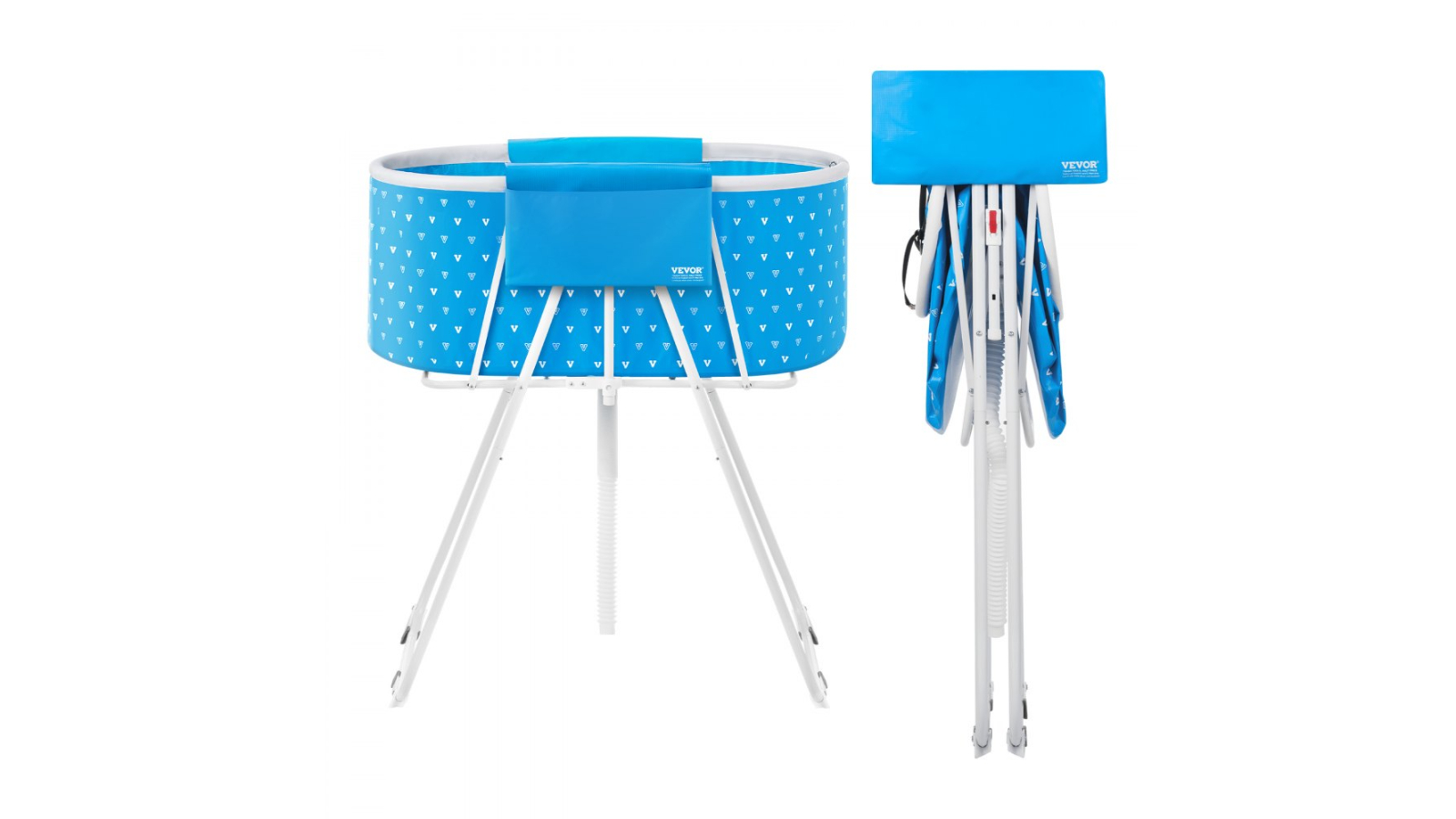 Pretty & Practical Portable Dog Bathtub - Light Blue