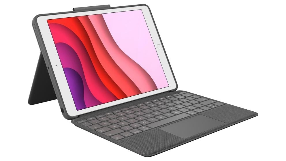 Logitech Combo Touch Keyboard Case for iPad (7th, 8th and 9th Generation)