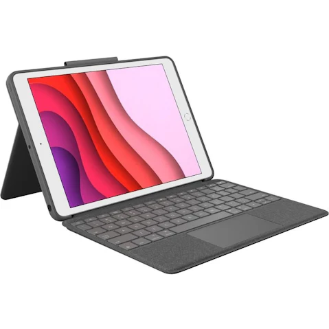 Logitech Combo Touch Keyboard Case for iPad (7th, 8th and 9th Generation)