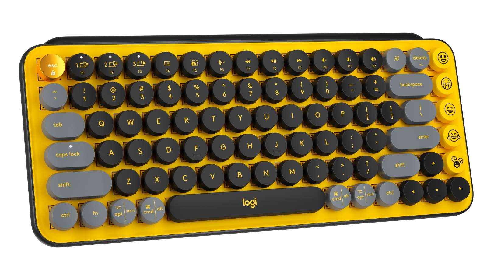 Logitech Pop Keys Yellow 英語配列　新品 輸入品 Logitech Pop Keys Yellow 英語配列 新品 輸入品 ロジテック Logitech