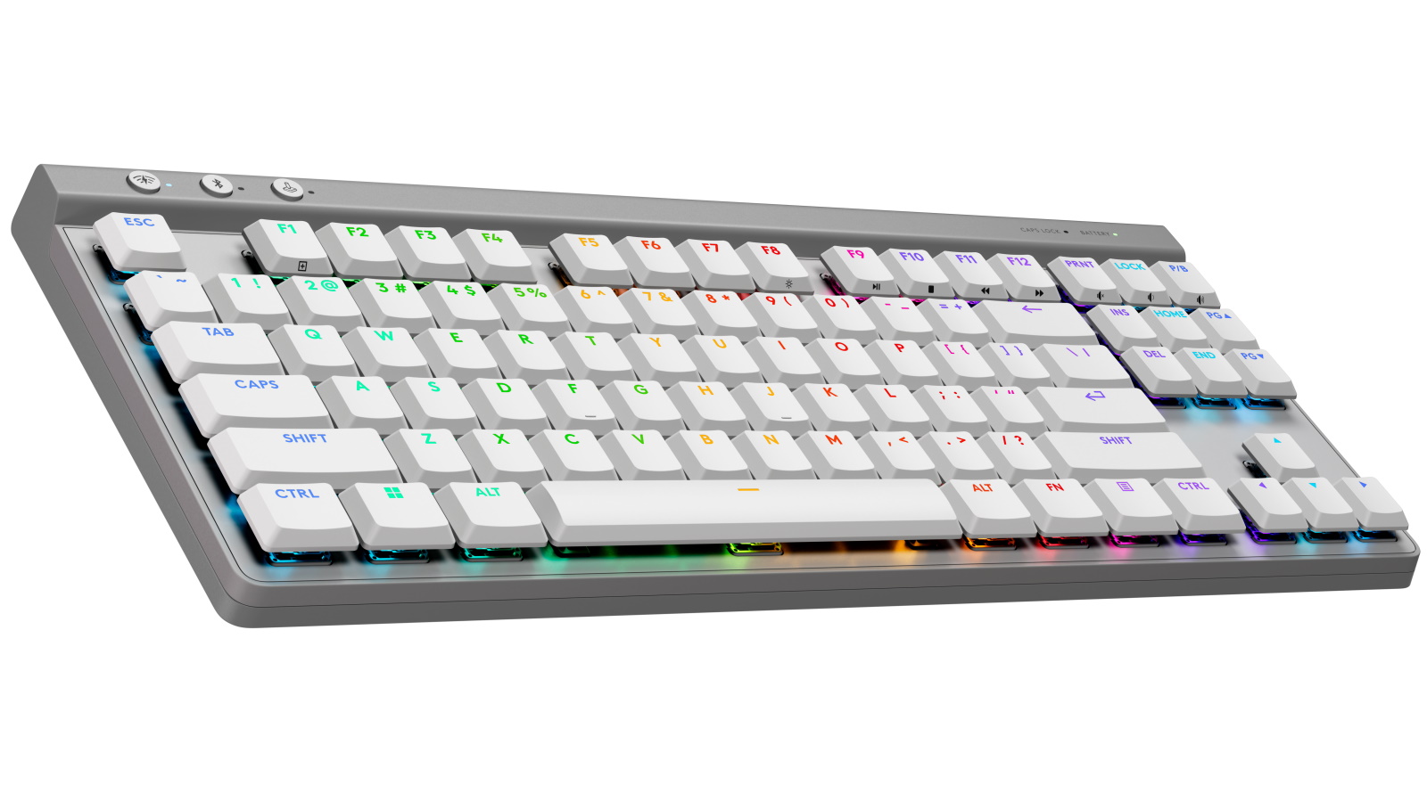 【未使用】Logicool G515 Lightspeed TKL White Logitech G515 LIGHTSPEED TKL Wireless Gaming Keyboard - White