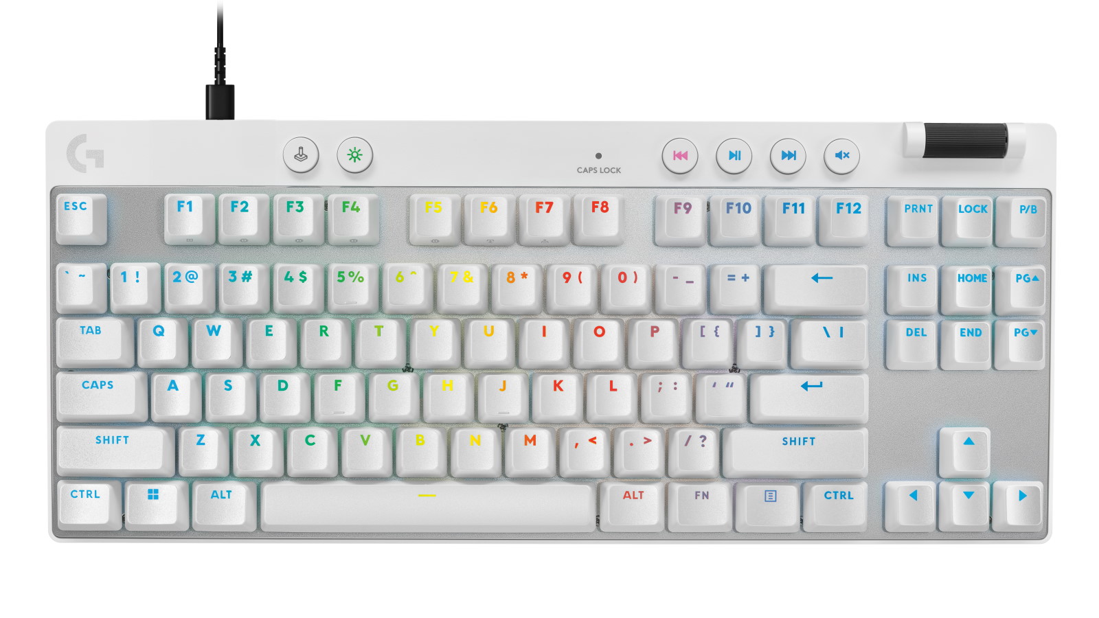 Logitech G Pro X TKL RAPID Tenkeyless Gaming Keyboard with Anolog