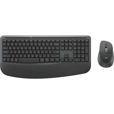Logitech Signature Comfort Plus MK880 Keyboard Mouse Combo - Graphite