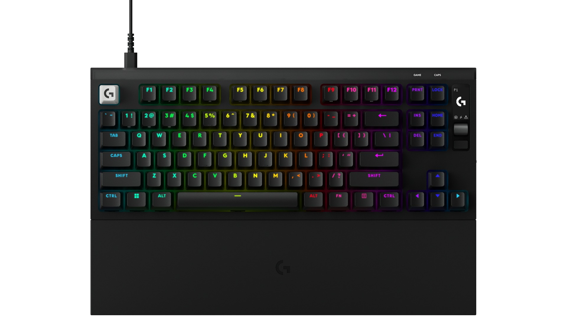 Logitech G PRO X2 RAPID Tenkeyless Gaming Keyboard - Black