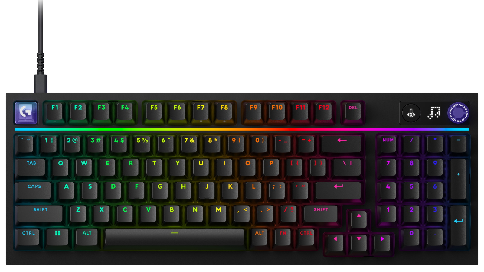Logitech G G316 X 98 Mechanical Gaming Keyboard - Black