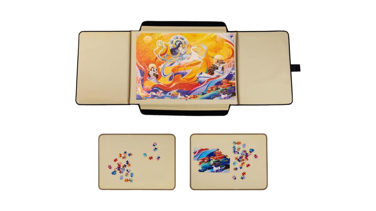 Randy and Travis Machinery 1000 Piece Portable Puzzle Mat