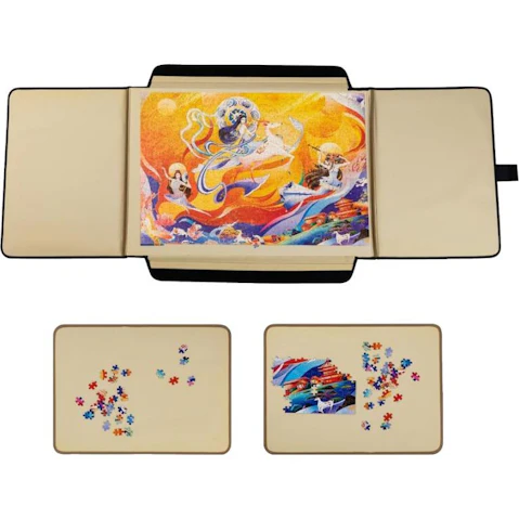 Randy and Travis Machinery 1000 Piece Portable Puzzle Mat