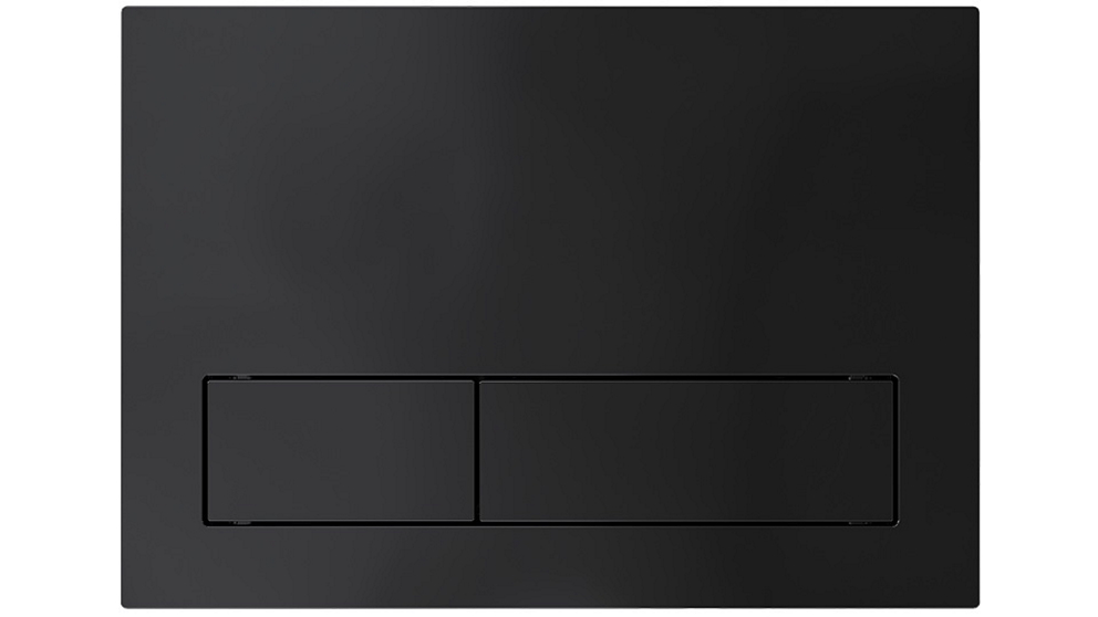 Argent 150S Flush Plate for ViConnect Mechanical - Matte Black