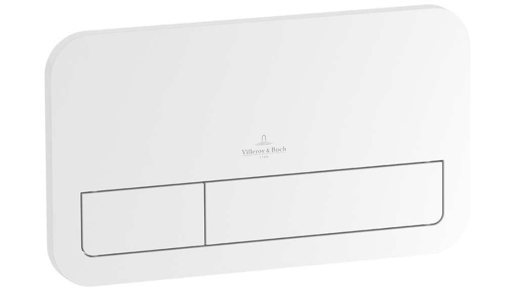 Villeroy & Boch ViConnect E200 Flush Plate - White