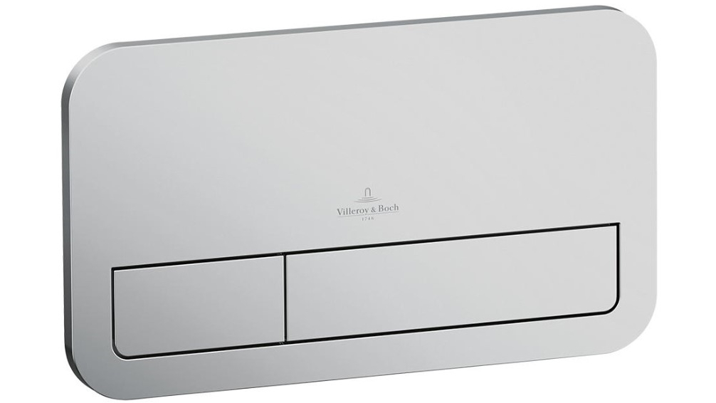 Villeroy & Boch ViConnect E200 Flush Plate - Satin