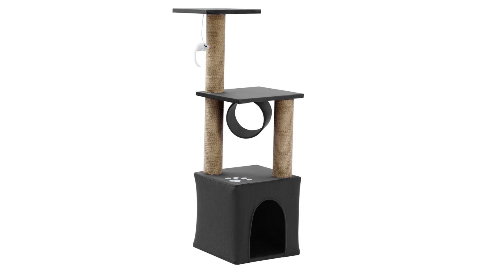 Paws and Claws Catsby Cat Tree - Charcoal