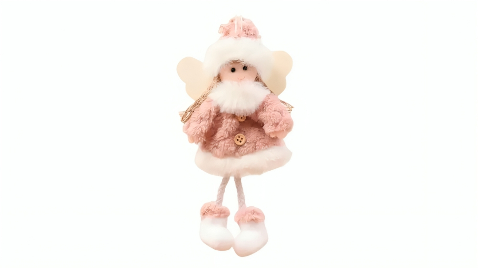 NNEOBA Angelic Beauty Handcrafted Christmas Doll Ornament