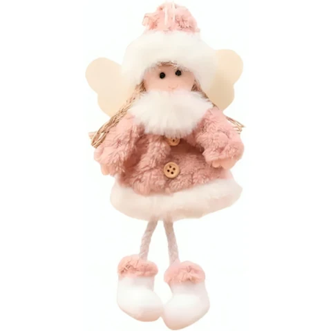 NNEOBA Angelic Beauty Handcrafted Christmas Doll Ornament