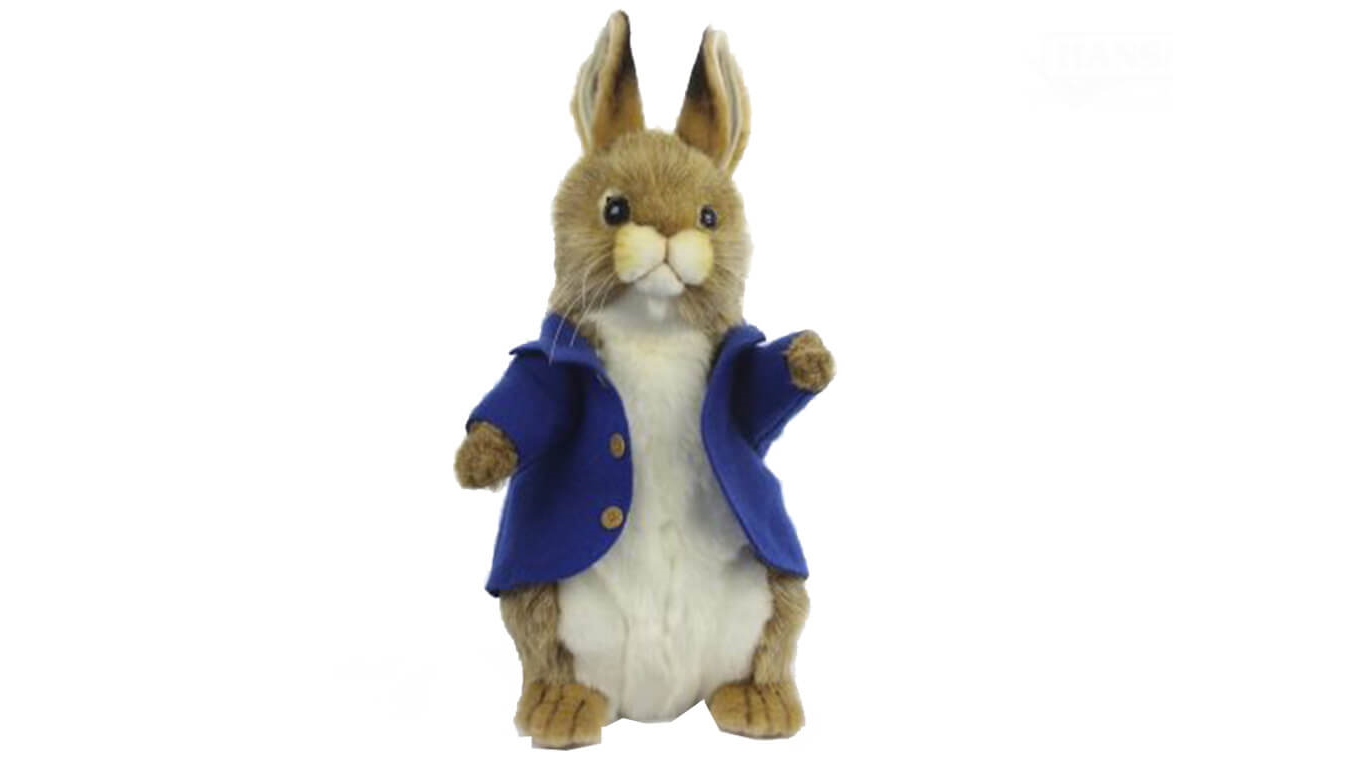 Hansa 35cm Male Buck Bunny (Accessories May Vary)